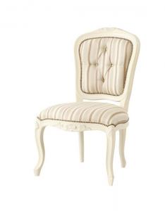 【新商品】ヨーロピアンクラシックデザイン アンティーク調ダイニング Salomone サロモーネ ダイニングチェア 1脚 肘なし 送料無料