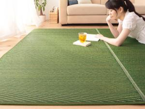 30タイプから選べる国産ふっくらい草ラグ Sidy シディ 140×200cm 送料無料