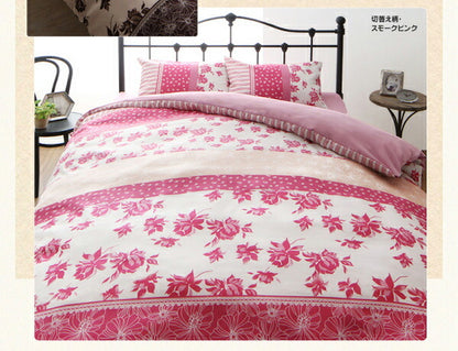 20色柄から選べる！デザインカバーリングシリーズ 布団カバーセット ベッド用 柄タイプ セミダブル3点セット 送料無料