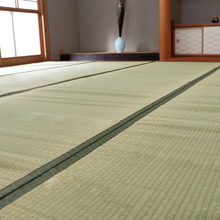 純国産 い草 上敷き カーペット 双目織 『草津』 江戸間4.5畳(約261×261cm） 送料無料