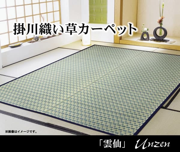 掛川織 い草カーペット 『雲仙』 本間4.5畳(約286×286cm) 送料無料