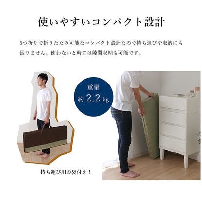 い草 ユニット 畳 軽量 抗菌防臭 消臭 防音 断熱性 お手入れ 簡単 楽 収納 便利 約100×200cm 送料無料
