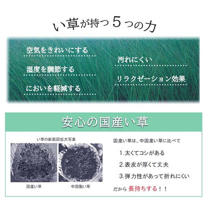 ラグ 正方形 夏用 ふっくら い草 サークル 191×191cm 送料無料 - 【公式】allecore(アレコレ) 家具インテリア・生活雑貨のオンライン通販