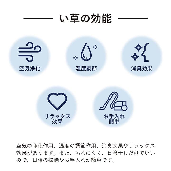 ラグ 長方形 い草 日本製 国産 自然素材 ナチュラル 市松柄 オールシーズン 消臭 シンプル 約191×300cm ホットカーペット対応 床暖房対応 送料無料