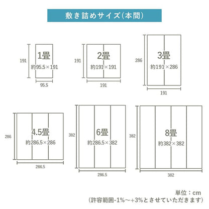 ラグ 長方形 い草 日本製 国産 自然素材 ナチュラル 市松柄 オールシーズン 消臭 シンプル 約3畳 約191×250cm ホットカーペット対応 床暖房対応 送料無料