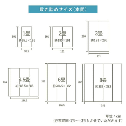 ラグ 長方形 い草 日本製 国産 自然素材 滑り止め加工 ナチュラル 市松柄 オールシーズン 消臭 シンプル 約3畳 約191×250cm ホットカーペット対応 床暖房対応 送料無料 - 【公式】allecore(アレコレ) 家具インテリア・生活雑貨のオンライン通販