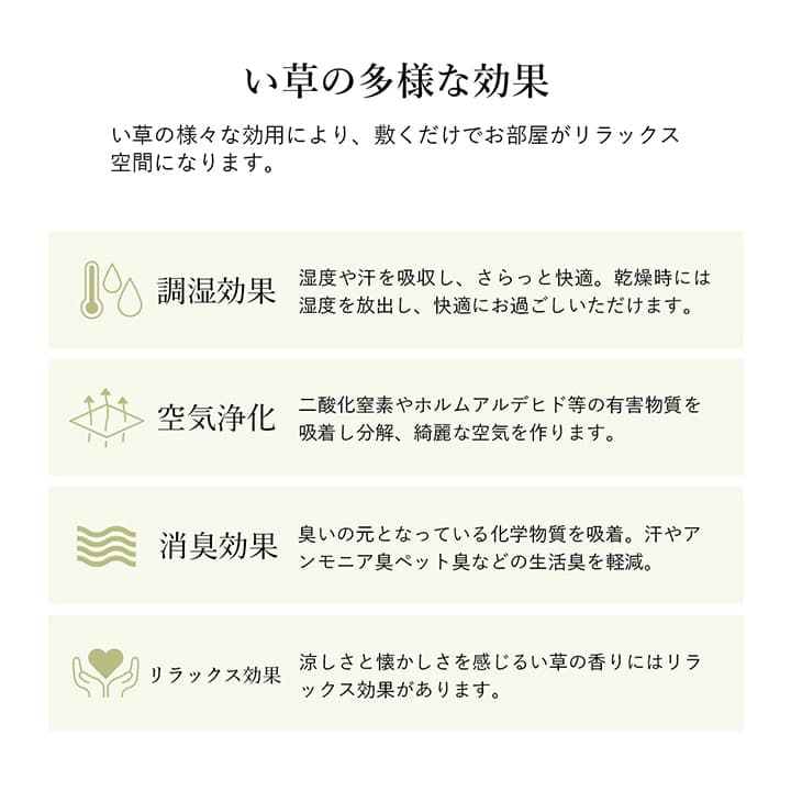 ラグ 正方形 い草 自然素材 シンプル ボーダー 裏面すべり止め付き 滑りにくい 抗菌防臭 約4.5畳 約240×240cm 送料無料