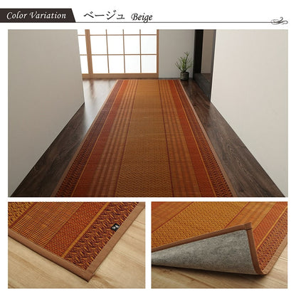 廊下 敷 敷き 国産 純国産 日本製 い草 抗菌防臭 モダン 自然素材 不織布 約80×440cm 送料無料 - 【公式】allecore(アレコレ) 家具インテリア・生活雑貨のオンライン通販
