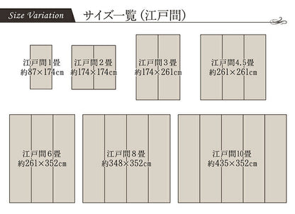 敷物 花ござ 国産 純国産 日本製 い草 モダン 抗菌防臭 自然素材 パッチワーク 本間10畳 約477.5×382cm 送料無料