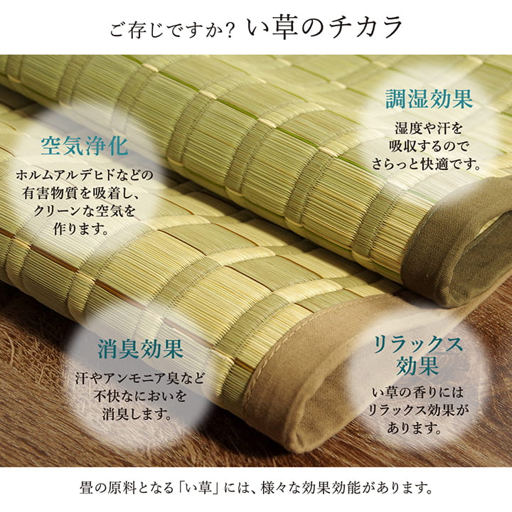 純国産 掛川織 花ござ い草 敷物 カーペット 本間3畳 (約191×286cm) 送料無料