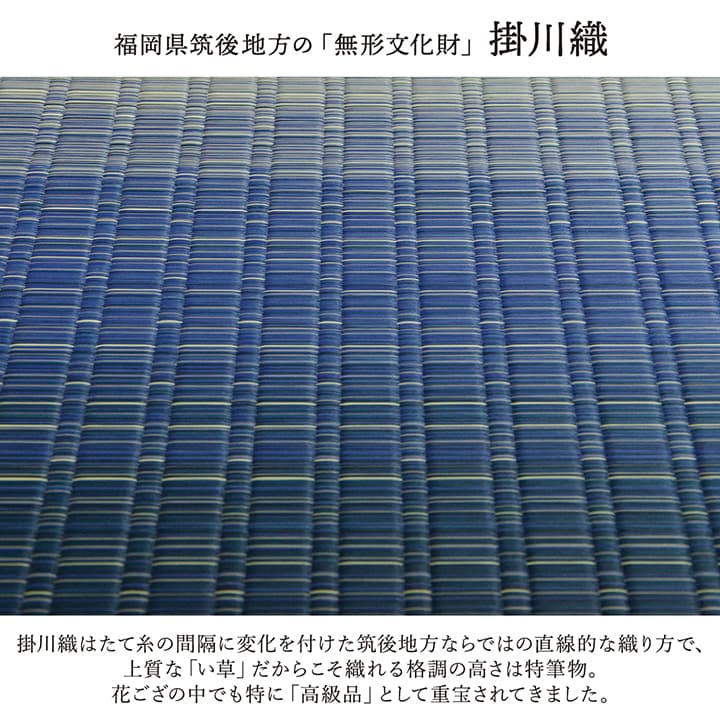 敷物 花ござ 国産 純国産 日本製 い草 掛川織 モダン 抗菌防臭 自然素材 江戸間1畳 約87×174cm 送料無料