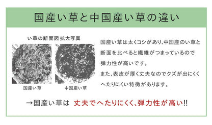 キッチンマット120cm滑りにくい加工国産い草シンプル『おさかな』約43×120cm 送料無料