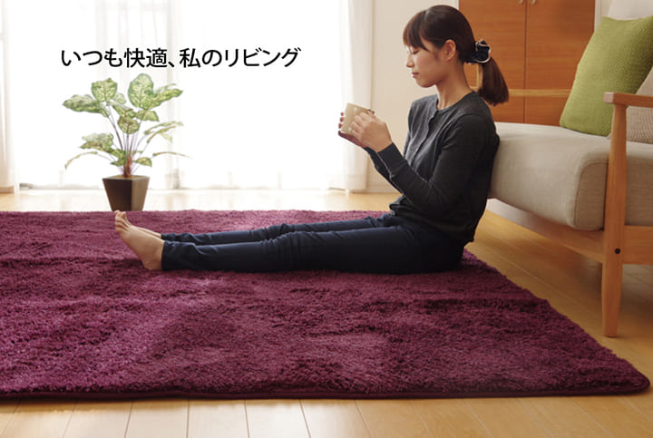 滑り止めシート ウレタン ふんわり クッション性 ボリューム 滑りにくい フリーカット 約170×170cm 送料無料