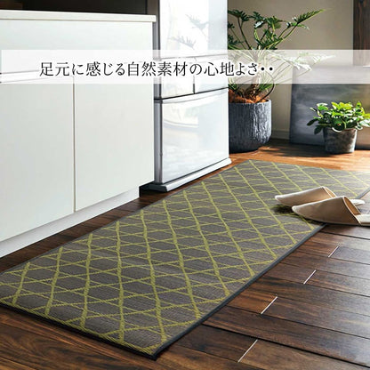 キッチンマット 240×60cm幅広タイプ おしゃれ い草 畳 60×240cm 和モダン 送料無料
