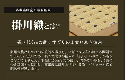 純国産 掛川織 い草カーペット 『スウィート』 江戸間8畳(約348×352cm) 送料無料