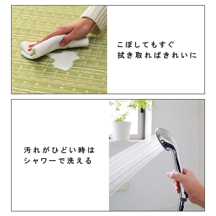 【新商品】洗える カーペット ダイニング ラグ 敷詰 丈夫 日本製 国産 除菌スプレー対応 アウトドア ペット 本間1畳（約95.5×191cm） 送料無料