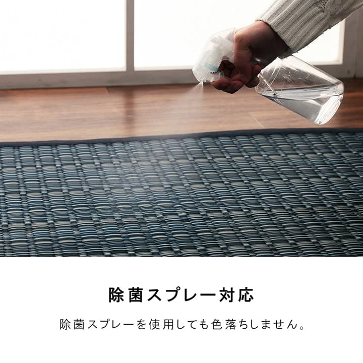 【新商品】洗える カーペット ダイニング ラグ 敷詰 丈夫 日本製 国産 除菌スプレー対応 アウトドア ペット 本間8畳（約382×382cm） 送料無料