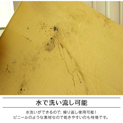 【新商品】ラグ 洗える 日本製 国産 アウトドア レジャー アウトドア 和室 シンプル 江戸間10畳(約435×352cm) 送料無料