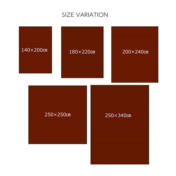 竹 ラグ カーペット 無地  自然素材 丈夫 ひんやり 孟宗竹 皮下使用  約250×340cm 送料無料