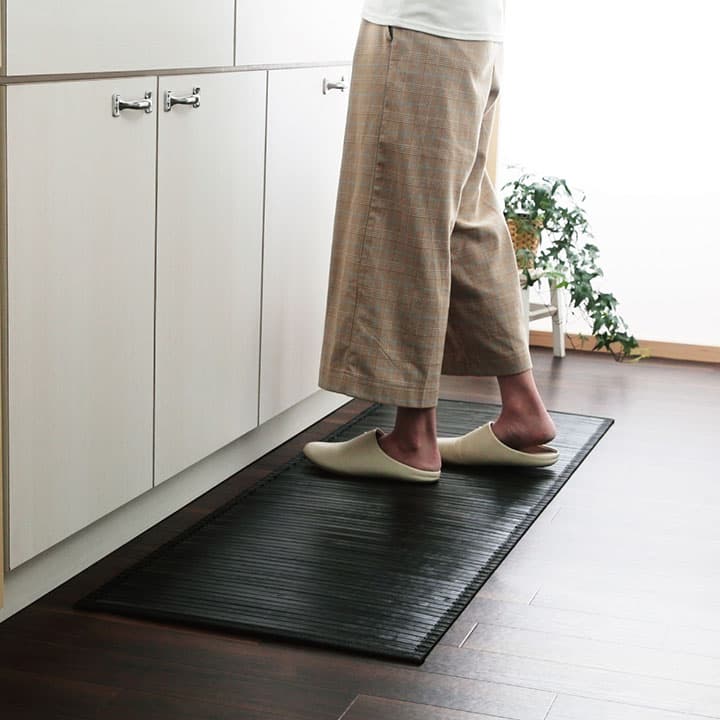 竹 敷物 マット 無地 糸なしタイプ 自然素材 丈夫 ひんやり 約50×150cm 送料無料