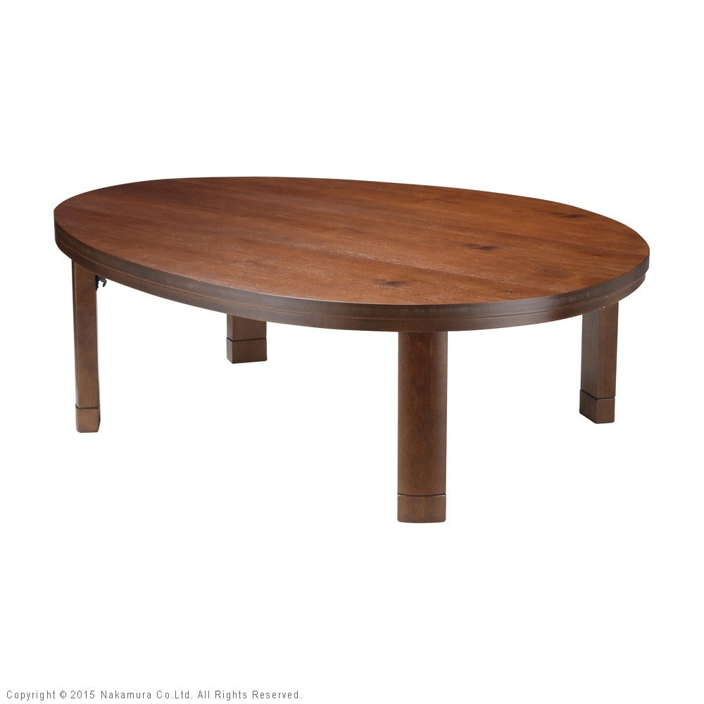 こたつ フラットヒーター折れ脚こたつ 120x90cm フラットヒーター 折脚