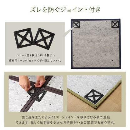 置き畳 半畳 国産 い草 簡単 和室 約82×82cm 9枚組 送料無料 - 【公式】allecore(アレコレ) 家具インテリア・生活雑貨のオンライン通販