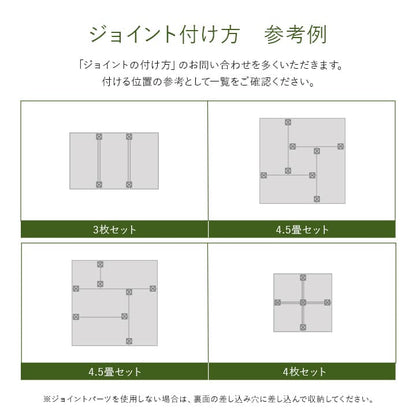 置き畳 半畳 国産 い草 簡単 和室 約82×82cm 12枚組 送料無料 - 【公式】allecore(アレコレ) 家具インテリア・生活雑貨のオンライン通販
