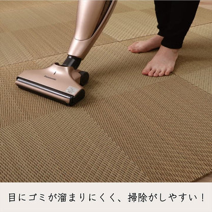 置き畳 ユニット畳 システム畳 国産 日本製 ナチュラルスタイル い草 消臭 抗菌防臭 市松 約82×82×2.3cm 単品 送料無料