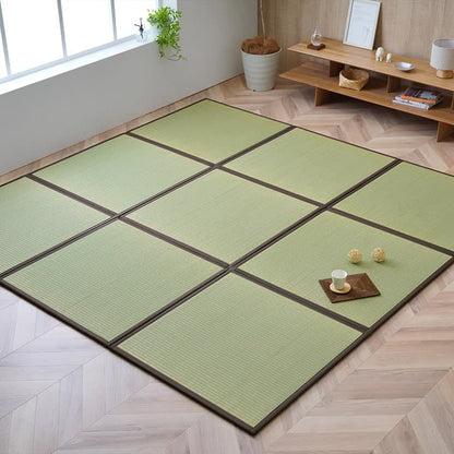 純国産 い草 日本製 置き畳 ユニット畳 簡単 和室 4.5畳セット(約82×164×1.7cm4枚+約82×82×1.7cm1枚) 軽量 ジョイント付き 送料無料