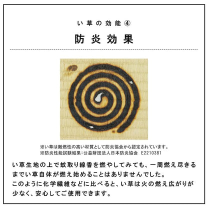 国産 い草 日本製 置き畳 ユニット畳 簡単 和室 6層 約70×70×4.5cm 単品 送料無料