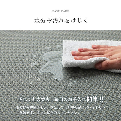 置き畳 ユニット畳 日本製 丈夫 除菌スプレー対応 PP ポリプロピレン 約70×70cm 単品 送料無料