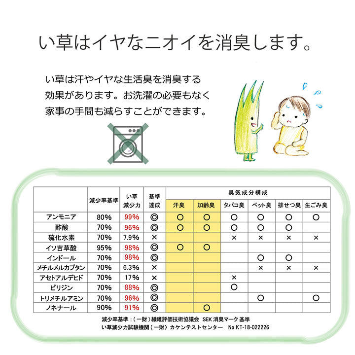 い草 シーツ い草シーツ ベビー キッズ ジュニア 寝ござ 『さわやか ネゴザ』 約70×120cm 送料無料