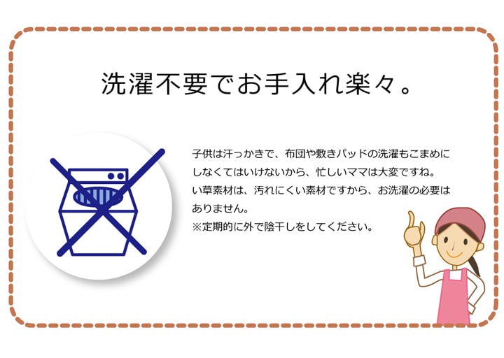 枕 まくら い草枕 消臭 ピロー 国産 無地 ベビー キッズ 『さわやか 平枕』 約30×20cm 送料無料