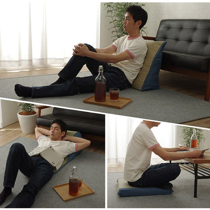 【新商品】い草 くつろぐ ソファにおすすめ クッション 枕 ソファクッション さらさら シンプル 消臭 約20×50×45cm 送料無料