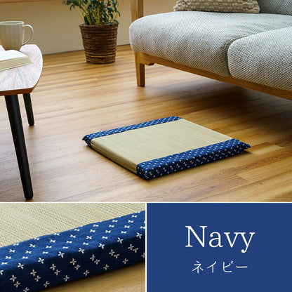 クッション い草 おしゃれ 和室 洋室 ウレタン 調湿効果 抗菌防臭 四角 40×40cm 送料無料