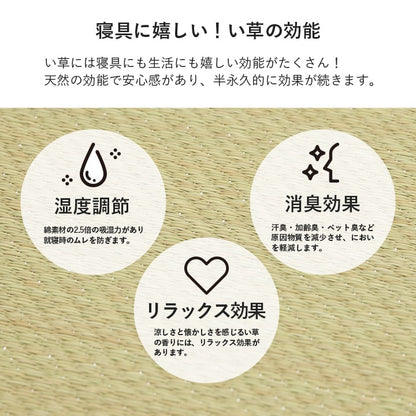 【新商品】寝具 マット マットレス い草 コンパクト 調湿効果 抗菌防臭 90×200cm 送料無料