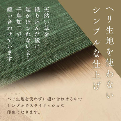 座布団 い草座布団 日本製 抗菌防臭 消臭 湿度調整 蒸れにくい 涼しい モダン 無地 2枚組 55×55cm 送料無料
