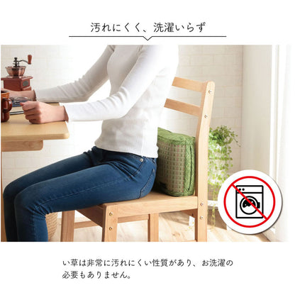 クッション くつろぎ リラックス い草 抗菌防臭 消臭 シンプル 小林製薬コバガード使用 約38×20cm 送料無料 - 【公式】allecore(アレコレ) 家具インテリア・生活雑貨のオンライン通販
