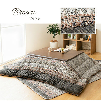 こたつ布団 単品 ふっくら 日本製 エレガンス調 約205×245cm 送料無料