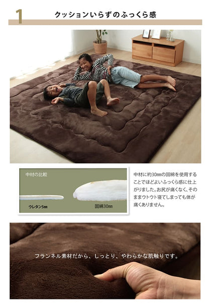 ラグ こたつ敷き布団 長方形 幅広ラグ 約220×260cm 送料無料