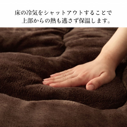 ラグ 撥水 厚手 こたつ敷き布団 長方形 あったか仕様6層タイプ 約90×190cm 送料無料