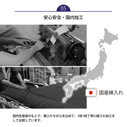 こたつ布団 長方形 小さめ 撥水ラグ ふっくらタイプ 約130×190cm 送料無料