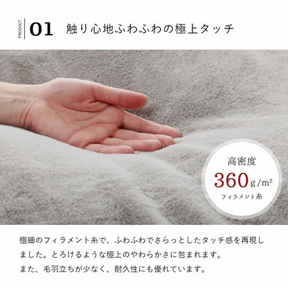 こたつ布団 正方形 無地調 約205×205cm 送料無料