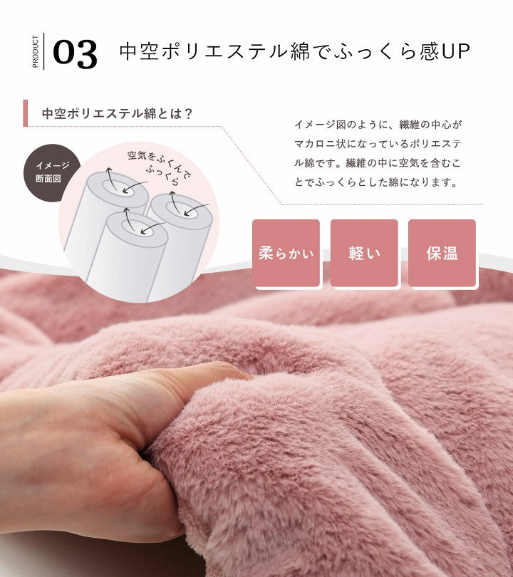 こたつ布団 正方形 無地調 約205×205cm 送料無料