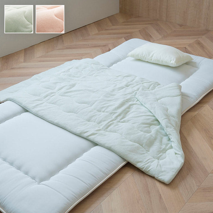【新商品】寝具 肌布団 キルトケット お昼寝 保育園 キッズ ジュニア 綿100％ 洗える 洗濯機丸洗い 優しいタオル地 80×140cm 送料無料