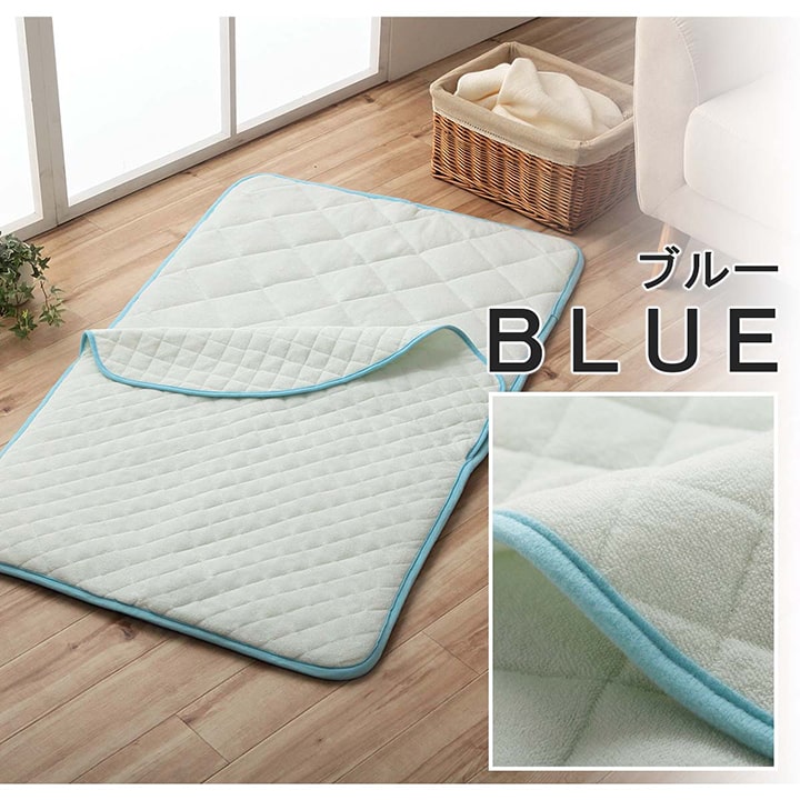 【新商品】寝具 お昼寝マット 肌掛け布団 一体型 寝冷え対策 キッズ ジュニア 綿100％ 滑り止め付き 洗える 洗濯機丸洗い 優しいタオル地 70×120cm 送料無料