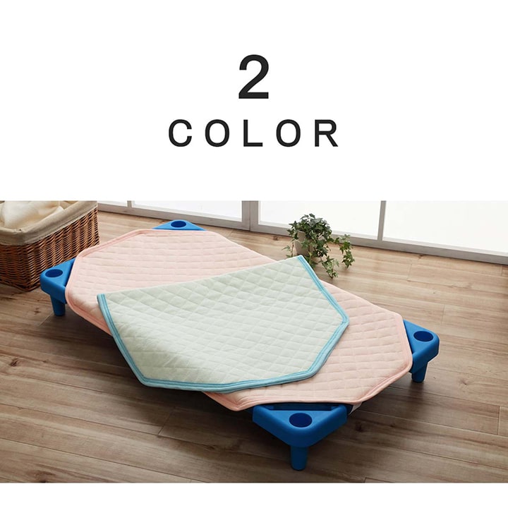 【新商品】寝具 敷きパッド お昼寝 コット専用  保育園 キッズ ジュニア 綿100％ 四隅ゴムバンド付き ズレない 洗える 洗濯機丸洗い 優しいタオル地 58×101cm 送料無料