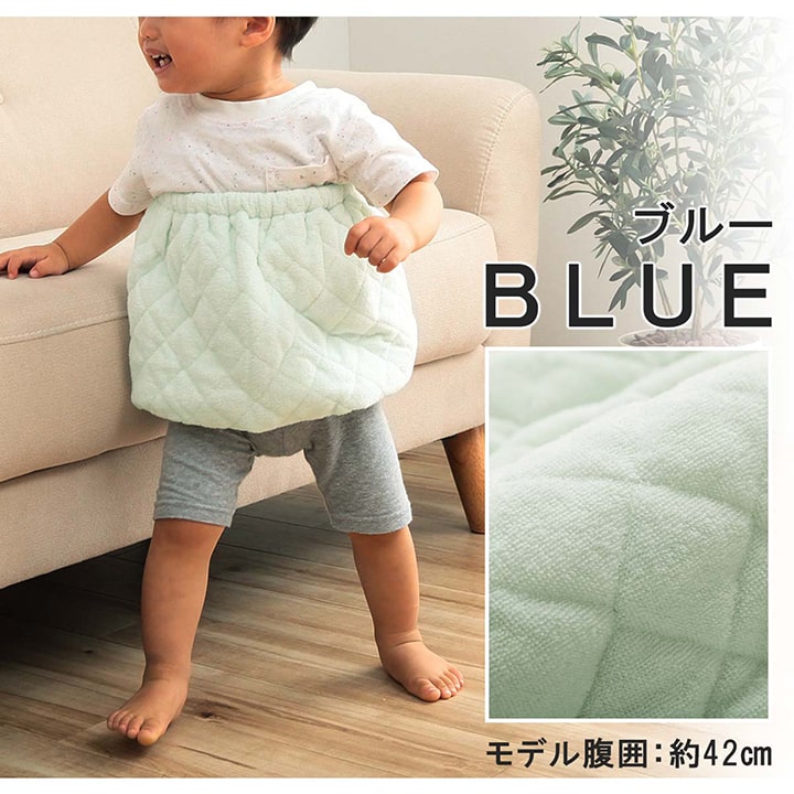 【新商品】寝具 腹巻 寝冷え対策 お昼寝 キッズ ジュニア 綿100％ ゴム付き ズレない 着脱簡単 洗える 洗濯機丸洗い 優しいタオル地 S 30×40cm 送料無料