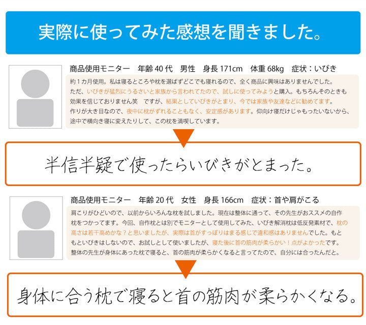 ピロー 枕 洗える 低反発 いびき解消 低反発 約64×35 送料無料 - 【公式】allecore(アレコレ) 家具インテリア・生活雑貨のオンライン通販