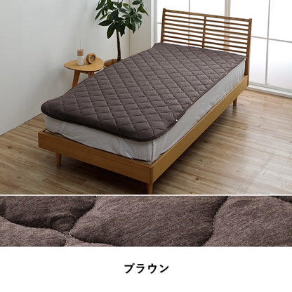 敷パット ハンガー干し 室内干し 干すのは楽 清潔 場所取らない おすすめ ズレ防止 シングル 約100×200cm 送料無料
